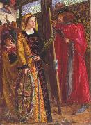 Dante Gabriel Rossetti St Catherine (mk28) oil